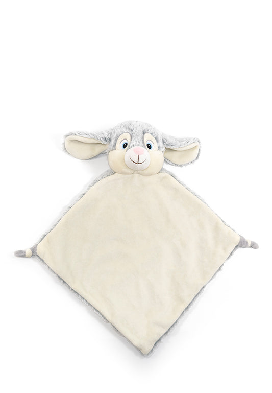 Embroidered Grey Bunny Blankie Comforts Cubbies
