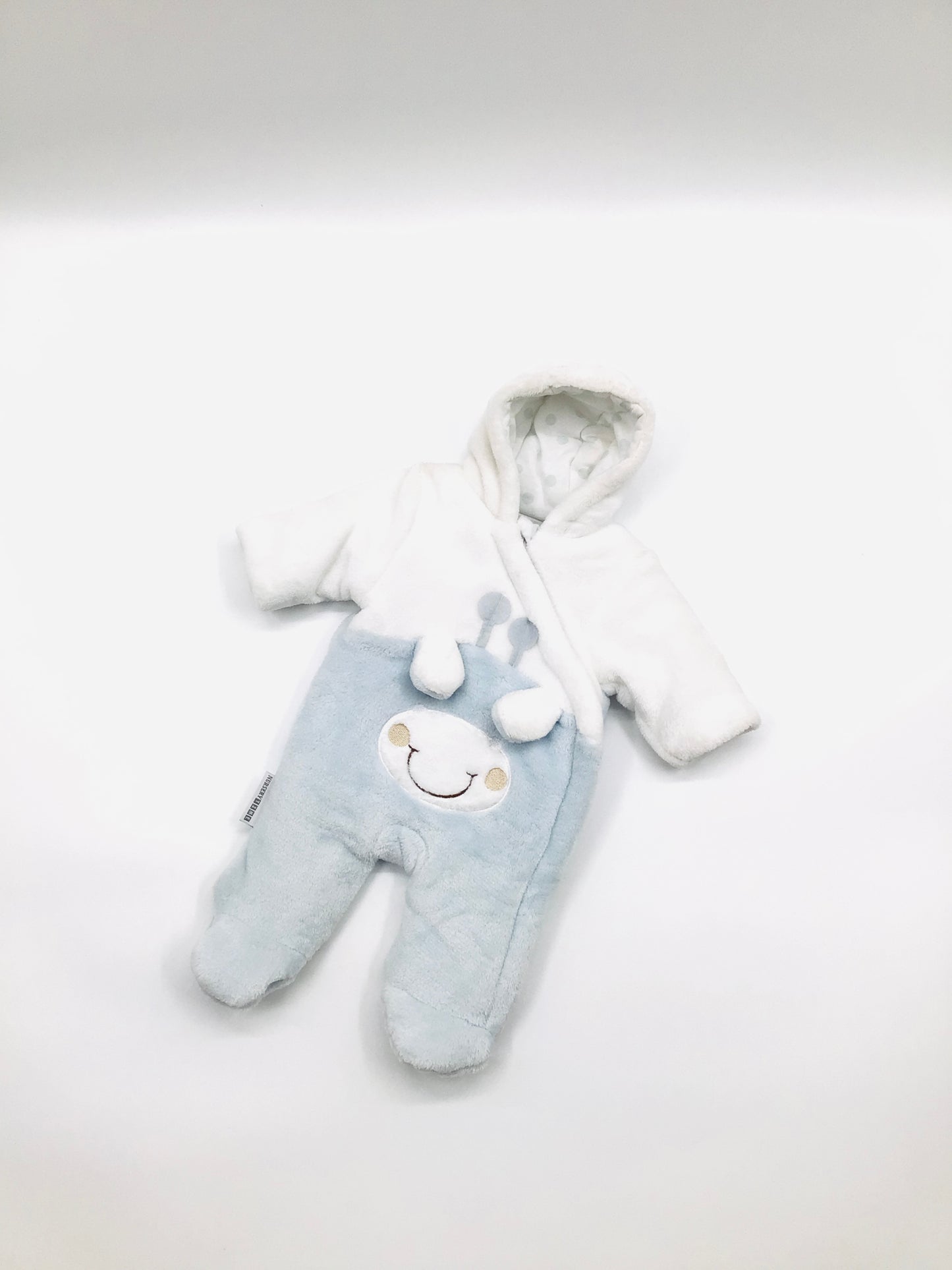 Unisex prem baby snowsuit