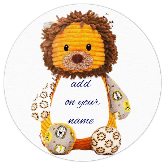 Personalised Cubbies Sensory Lion